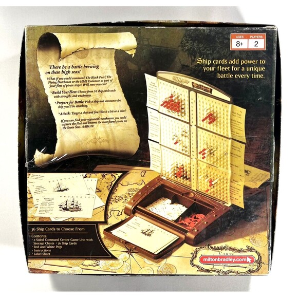 Battleship Command Pirates of the Caribbean 2006 Milton Bradley Complete - Picture 2 of 14